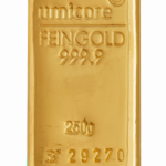Lingot d’or Umicore 250g