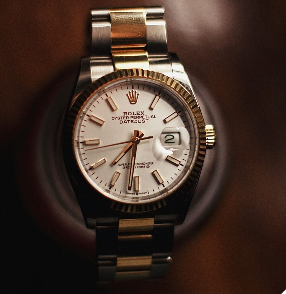 Montre Rolex femme de luxe proposée au rachat à Charleroi